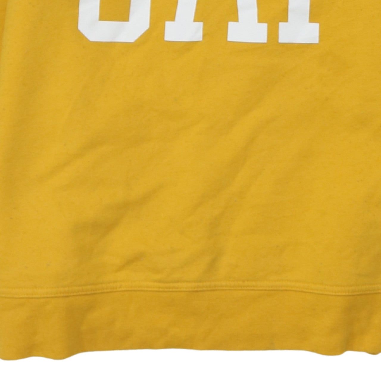 Womens UK Size L Gap Yellow Pullover Sweatshirt