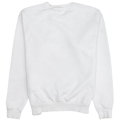 Womens UK Size S PUMA White Pullover Sweatshirt