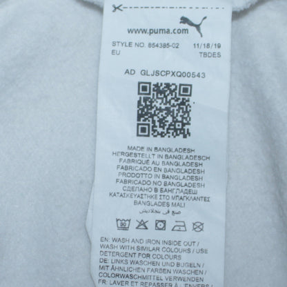Womens UK Size S PUMA White Pullover Sweatshirt