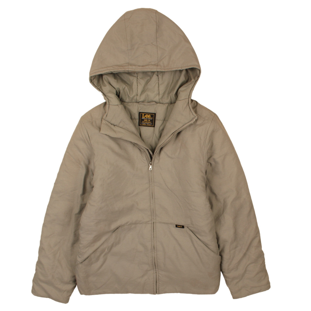 Mens UK Size M Lee Beige Padded