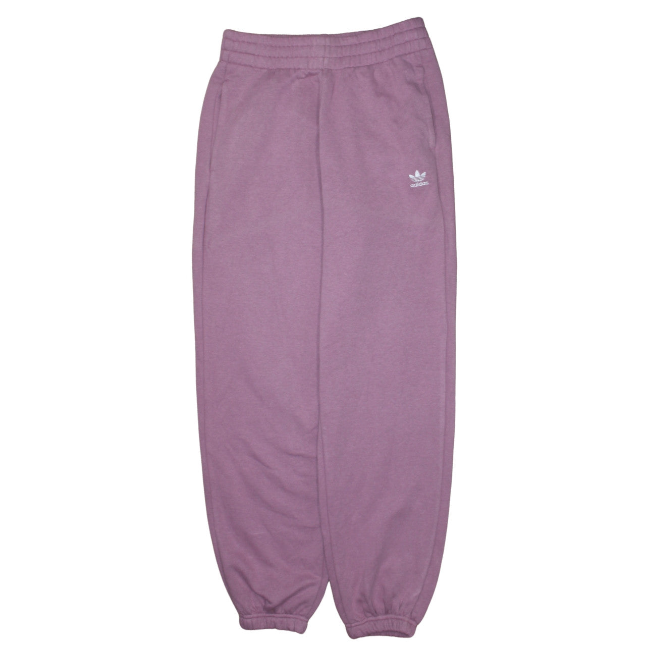 Womens UK Size S adidas Regular Fit Sweatpants Purple Trousers