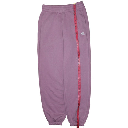 Womens UK Size S adidas Regular Fit Sweatpants Purple Trousers