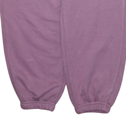Womens UK Size S adidas Regular Fit Sweatpants Purple Trousers