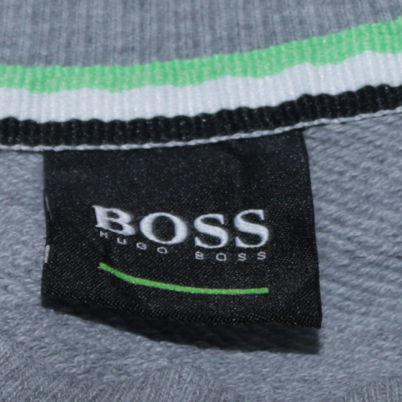 Mens UK Size L HUGO BOSS Grey Pullover Sweatshirt