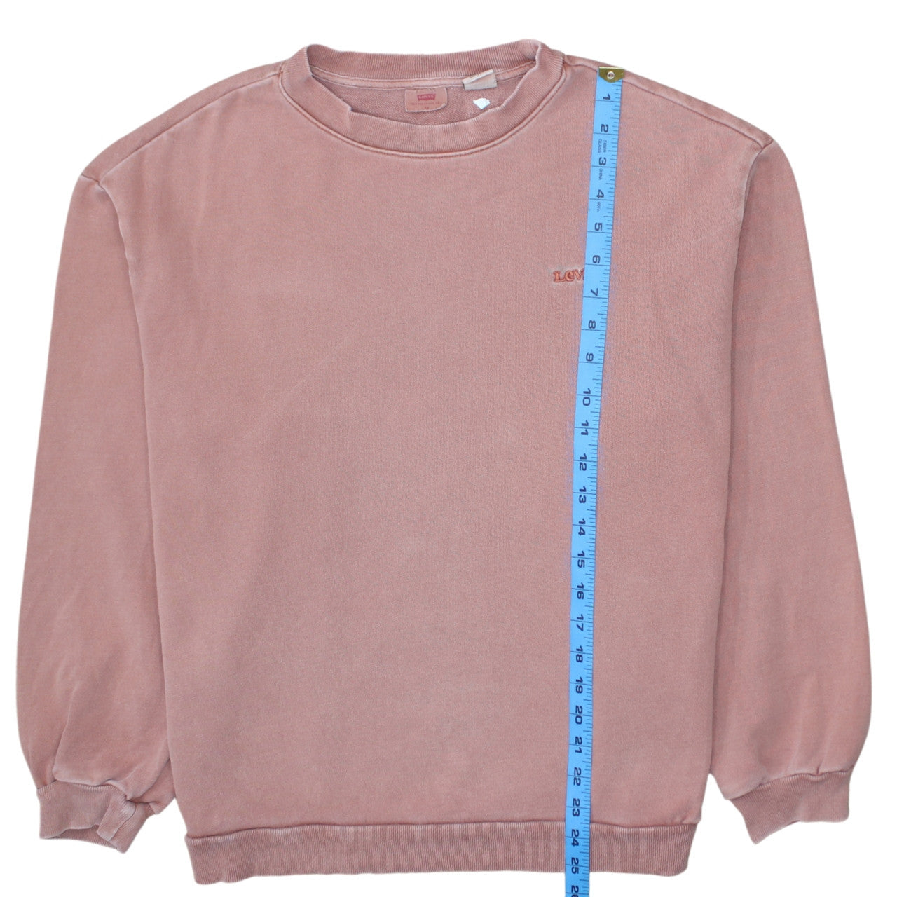 Womens UK Size XS Levi's Pink Pullover Sweatshirt