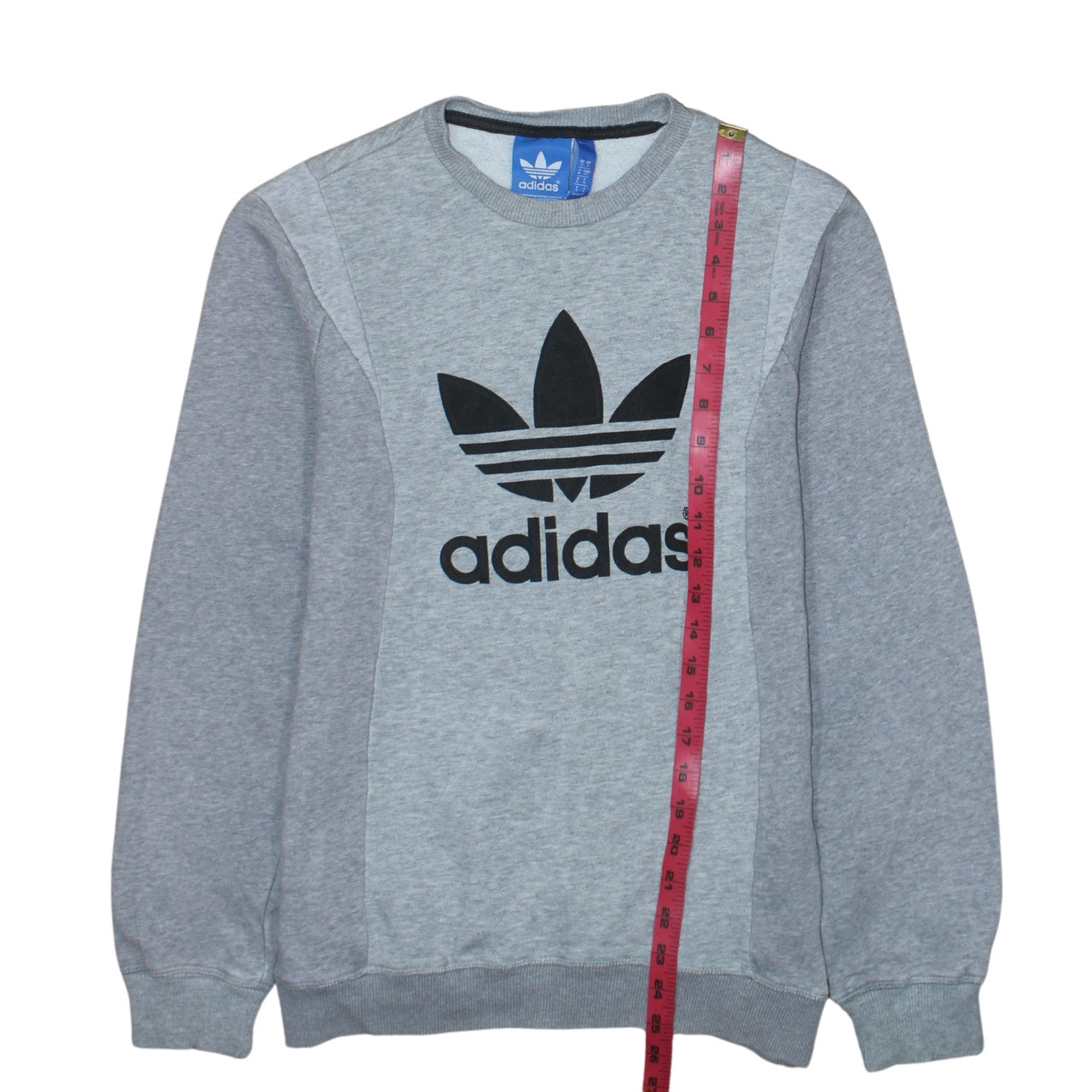 Womens UK Size S adidas Grey Pullover Sweatshirt