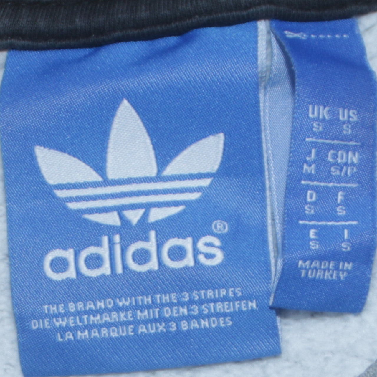 Womens UK Size S adidas Grey Pullover Sweatshirt