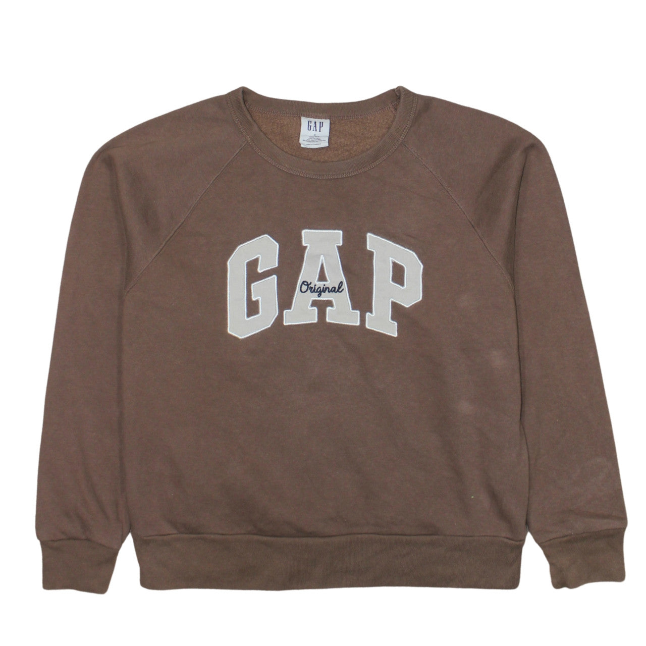 Womens UK Size S Gap Brown Pullover Sweatshirt
