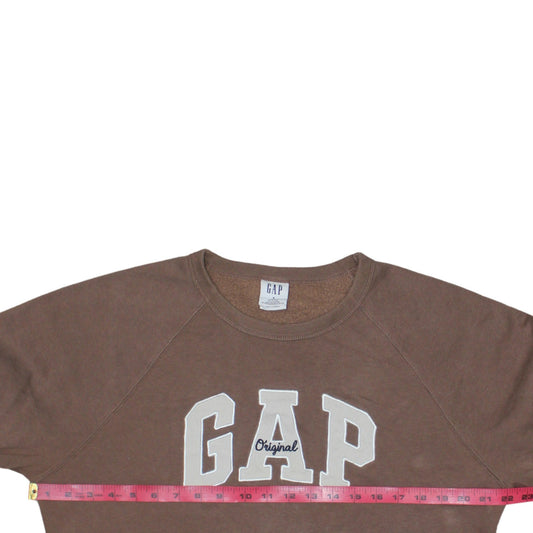 Womens UK Size S Gap Brown Pullover Sweatshirt