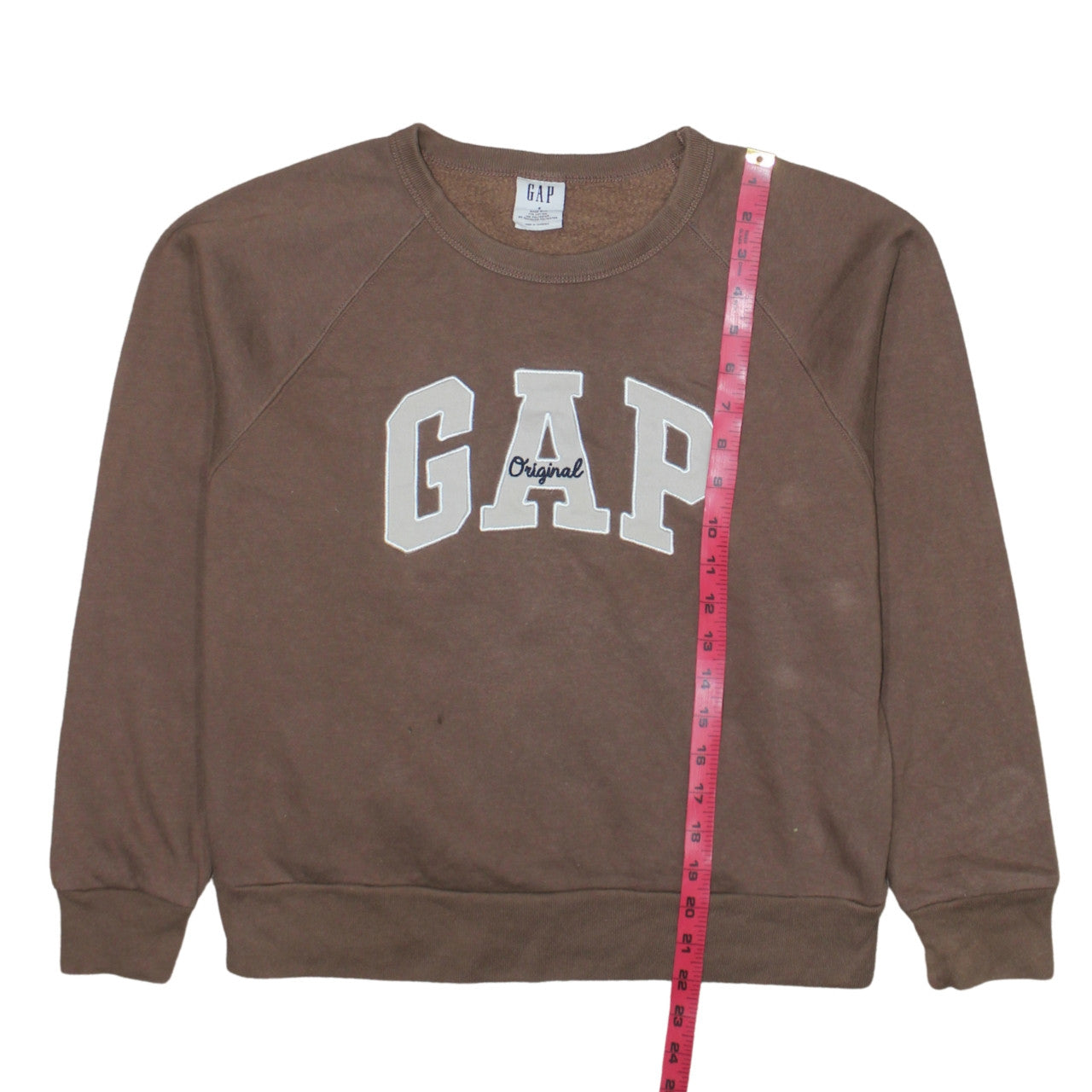 Womens UK Size S Gap Brown Pullover Sweatshirt
