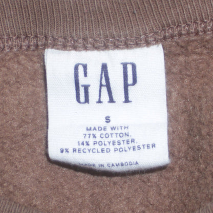 Womens UK Size S Gap Brown Pullover Sweatshirt