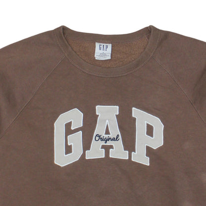 Womens UK Size S Gap Brown Pullover Sweatshirt