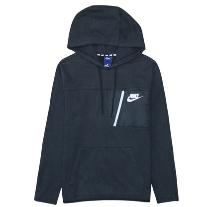 Mens UK Size M Nike Black Pullover Hoodie