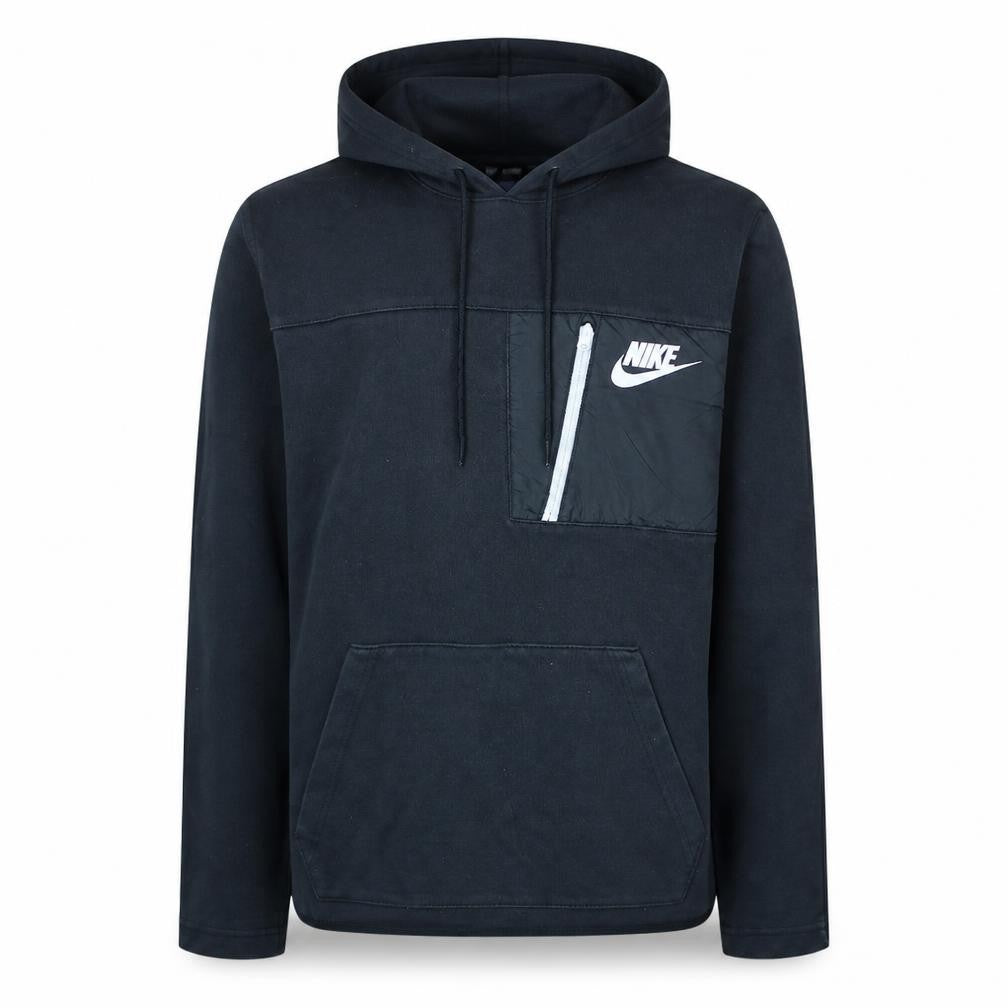 Mens UK Size M Nike Black Pullover Hoodie