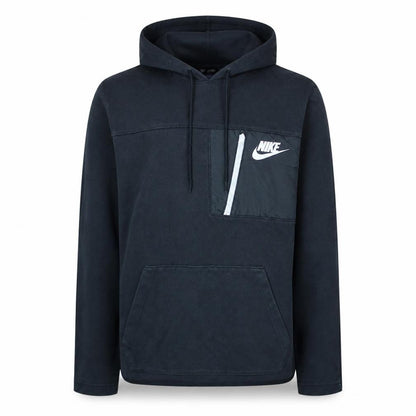 Mens UK Size M Nike Black Pullover Hoodie