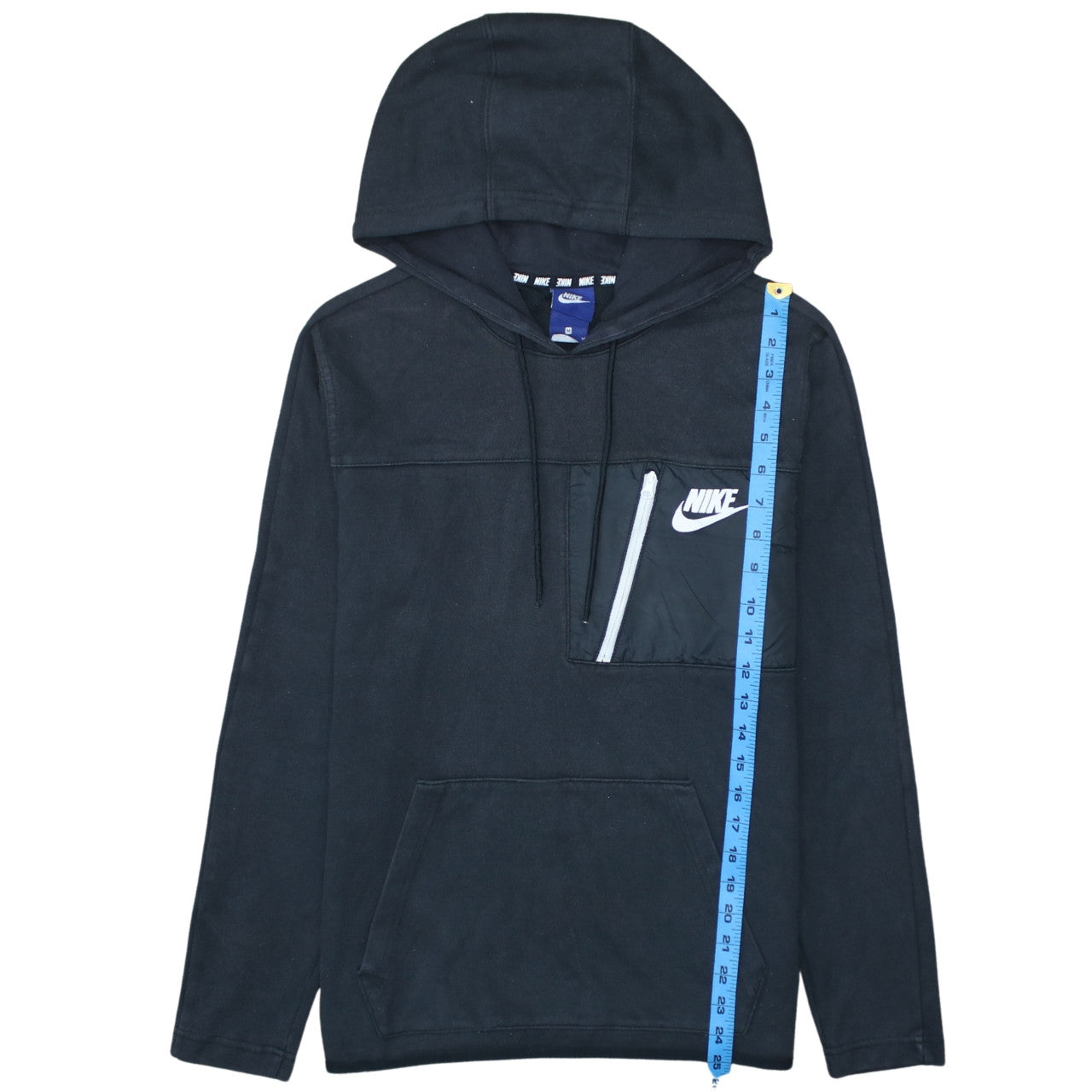 Mens UK Size M Nike Black Pullover Hoodie