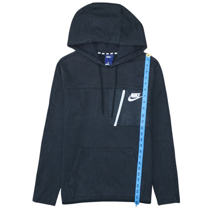 Mens UK Size M Nike Black Pullover Hoodie