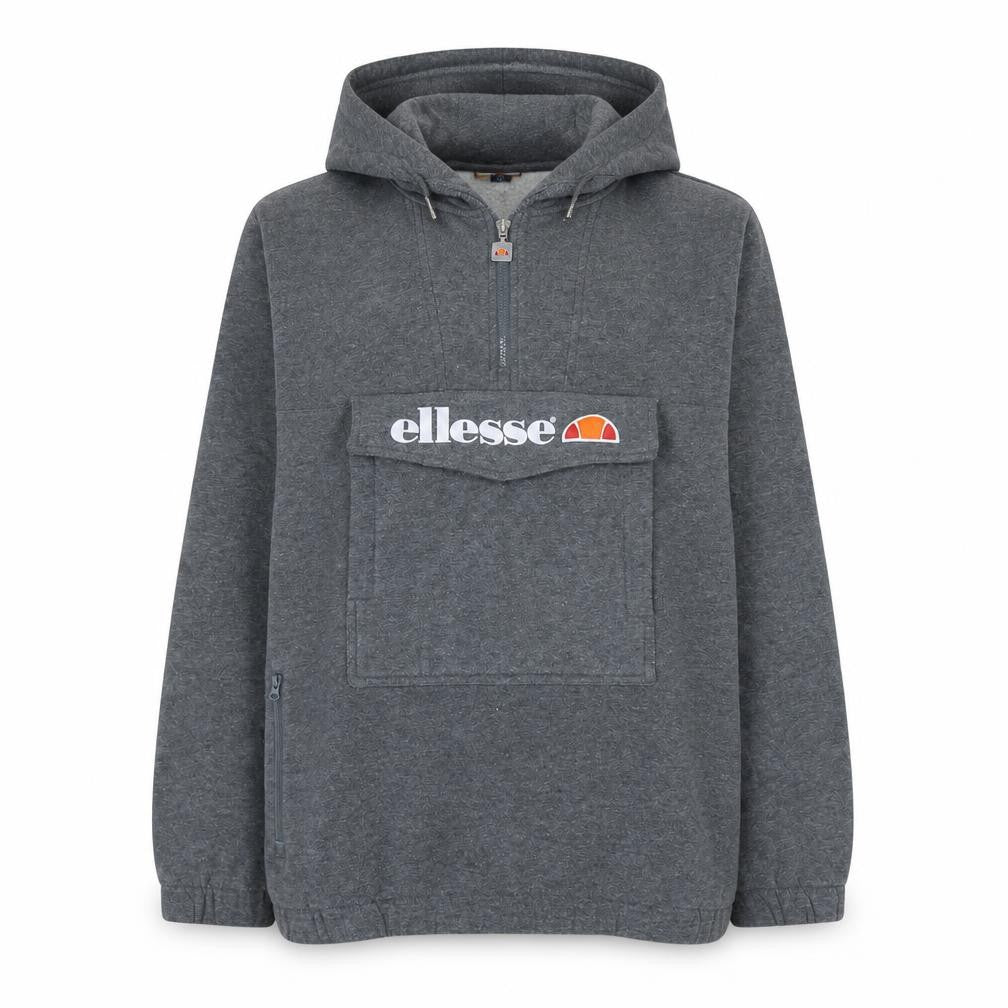 Womens UK Size 6 ellesse Grey Pullover Hoodie