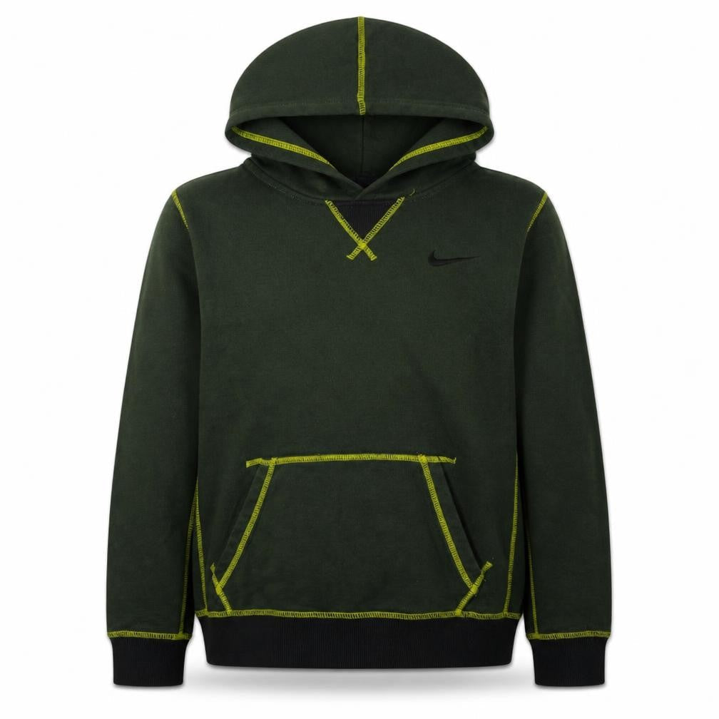 Boys UK Size 12-13 Years Nike Green Pullover Hoodie