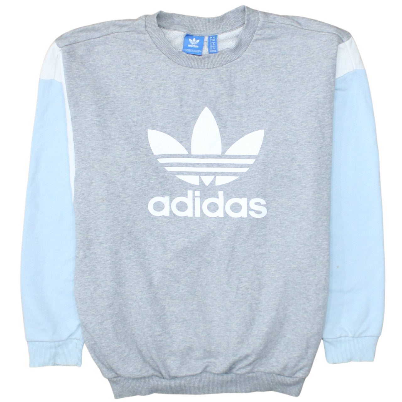 Womens UK Size 8 adidas Grey Pullover Sweatshirt