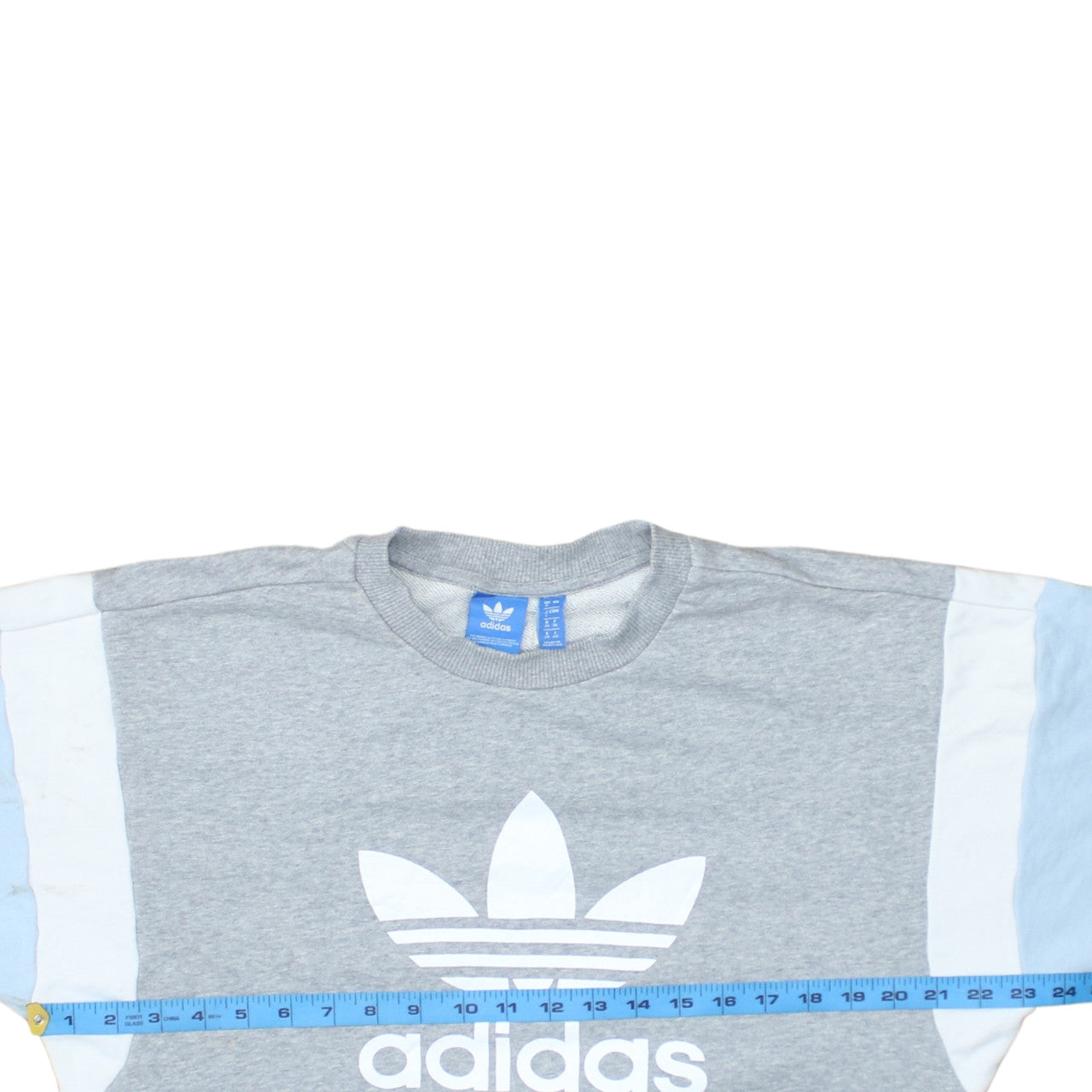 Womens UK Size 8 adidas Grey Pullover Sweatshirt