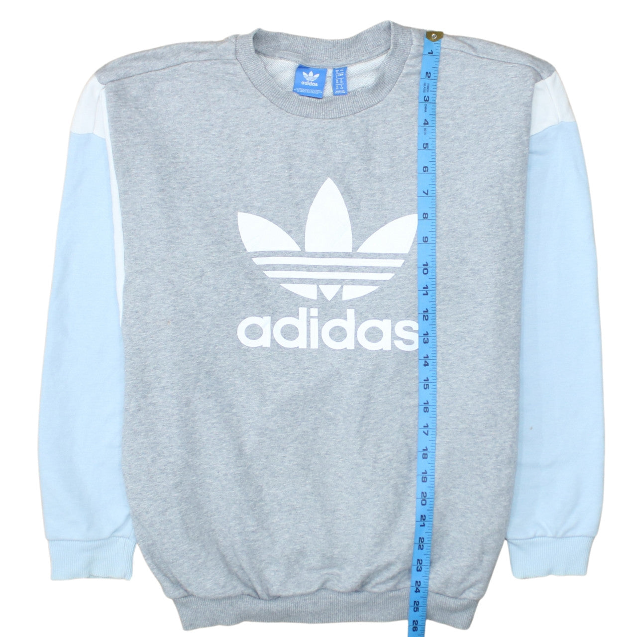 Womens UK Size 8 adidas Grey Pullover Sweatshirt