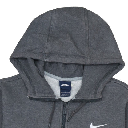 Mens UK Size S Nike Grey Full Zip Hoodie