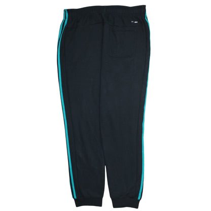 Mens UK Size L adidas Regular Fit Jogger Black Trousers