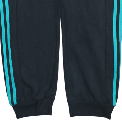 Mens UK Size L adidas Regular Fit Jogger Black Trousers