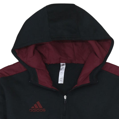 Mens UK Size M adidas Black Pullover Hoodie
