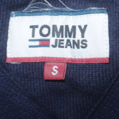 Mens UK Size S Tommy Jeans Blue Pullover Sweatshirt