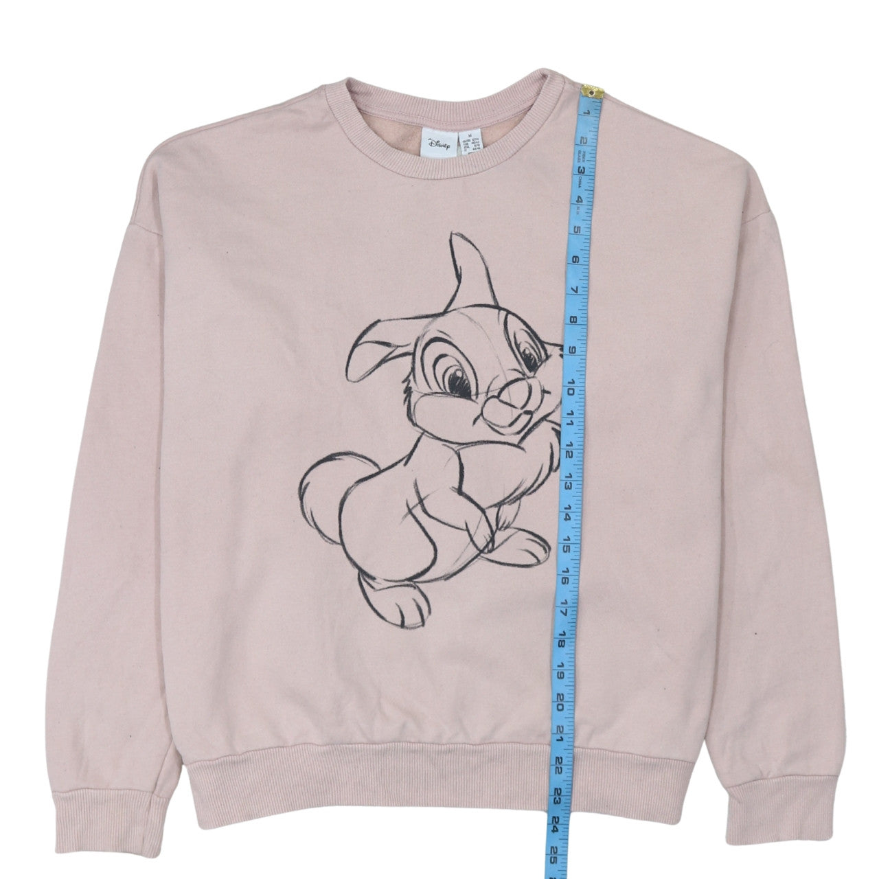 Womens UK Size M Disney Pink Pullover Sweatshirt