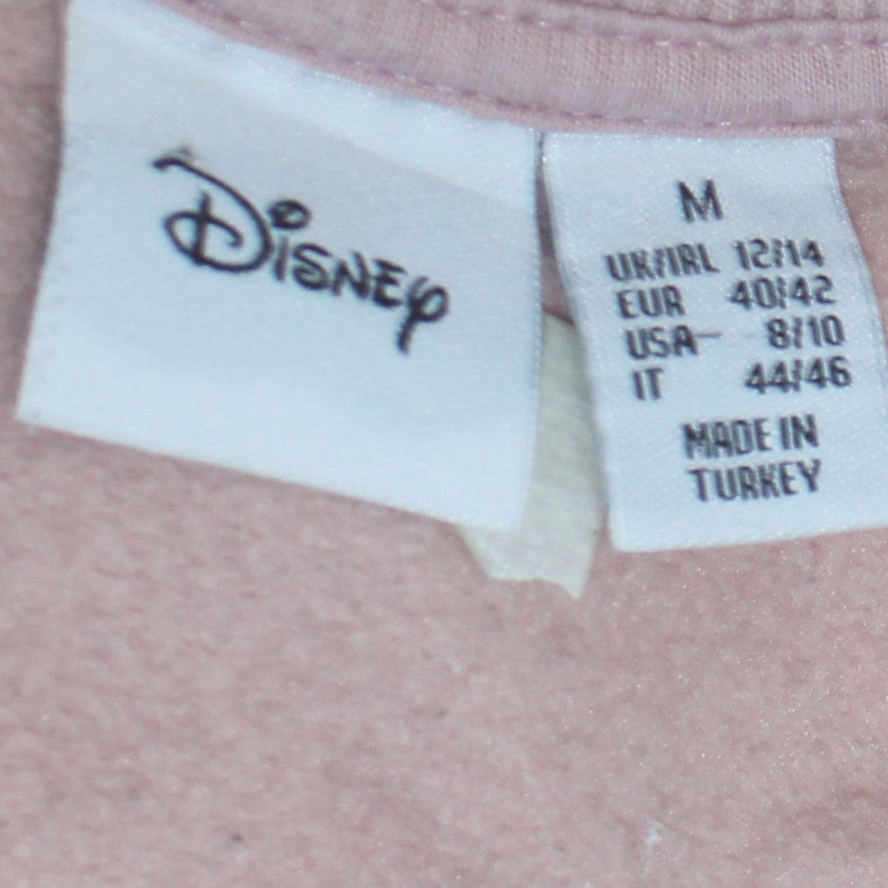Womens UK Size M Disney Pink Pullover Sweatshirt