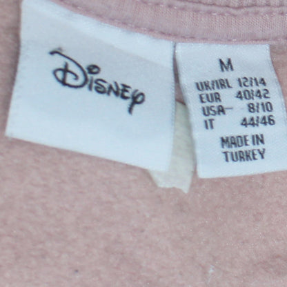 Womens UK Size M Disney Pink Pullover Sweatshirt
