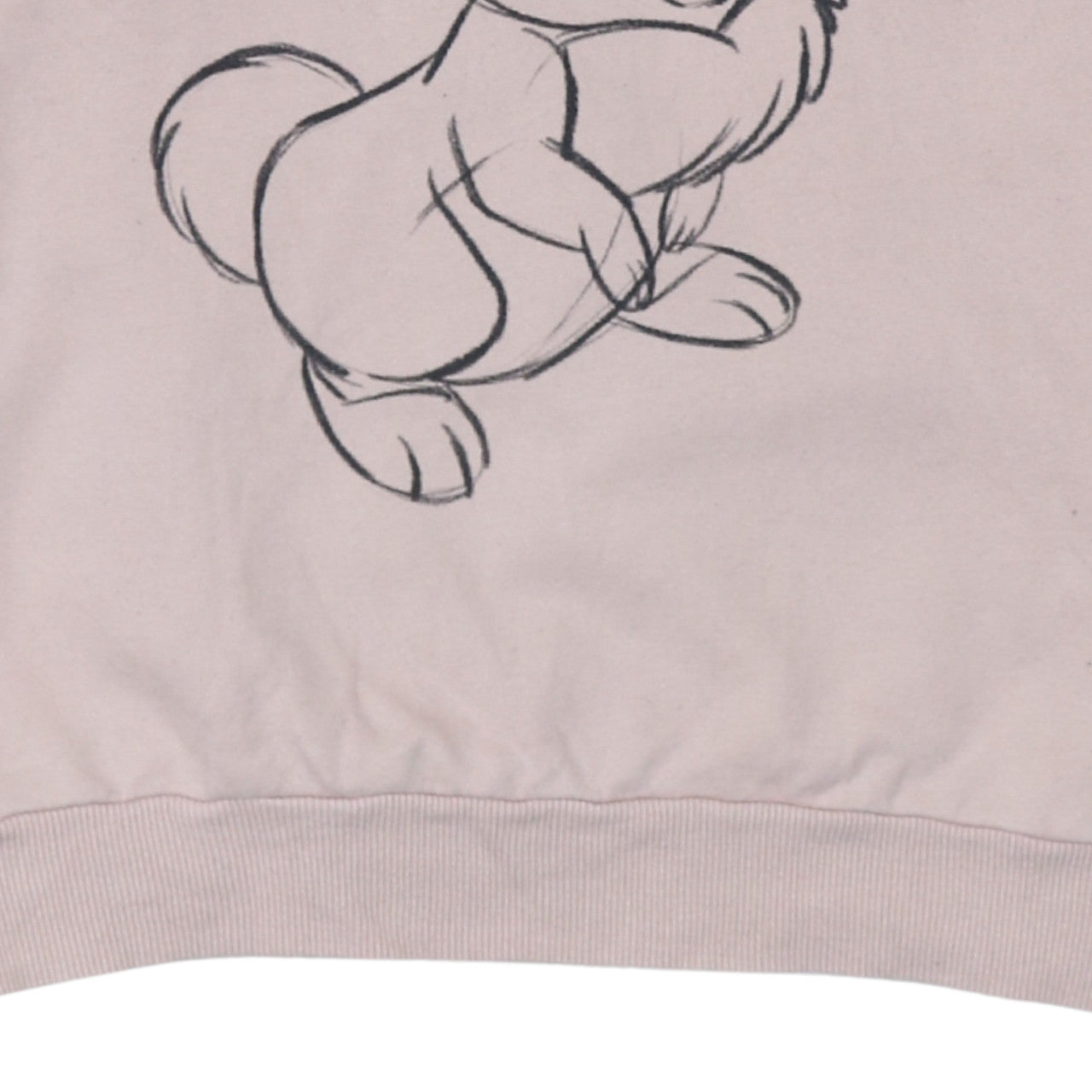 Womens UK Size M Disney Pink Pullover Sweatshirt