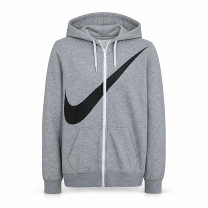 Mens UK Size M Nike Grey Full Zip Hoodie