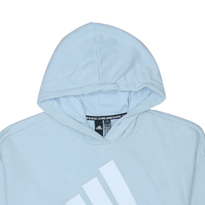 Womens UK Size M adidas Blue Pullover Hoodie