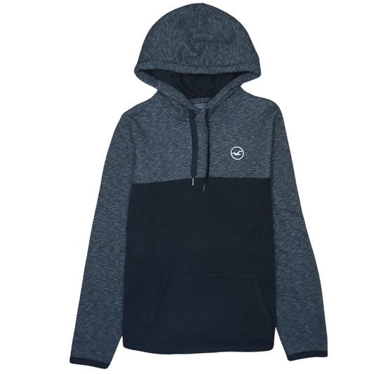 Mens UK Size S Hollister Grey Pullover Hoodie