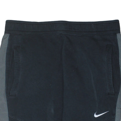 Nike Men's Black Jogger Trousers Size M Cotton Blend