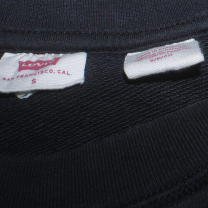 Womens UK Size S Levi's Black Pullover Sweatshirt