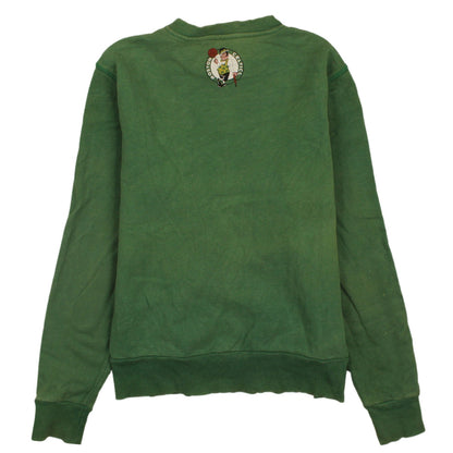 Mens UK Size M adidas Green Pullover Sweatshirt