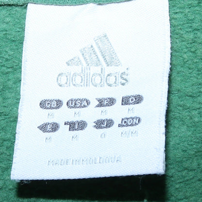 Mens UK Size M adidas Green Pullover Sweatshirt