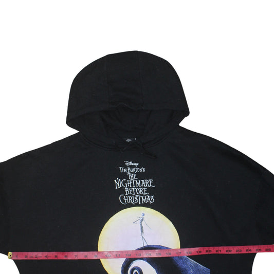 Womens UK Size XS Primark Black Pullover Hoodie