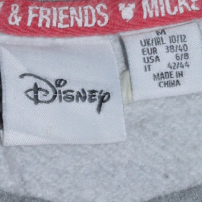 Womens UK Size M Disney Grey Pullover Sweatshirt