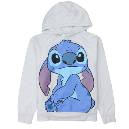 Womens UK Size 10/12 Disney White Pullover Hoodie