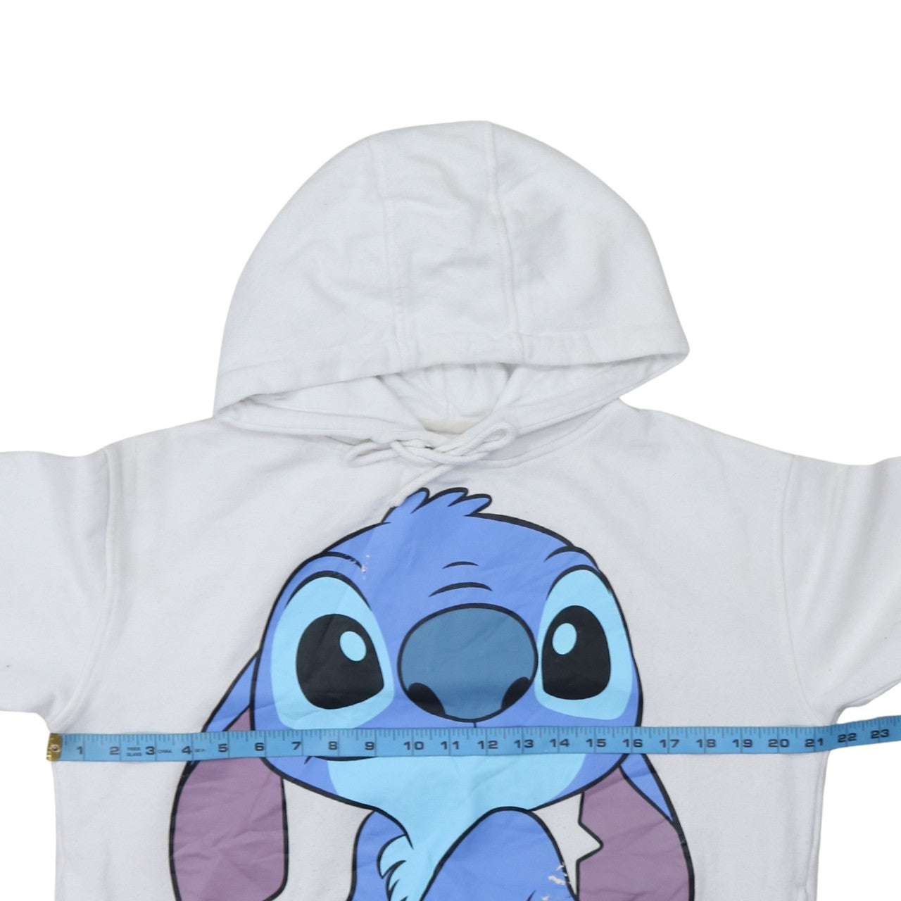 Womens UK Size 10/12 Disney White Pullover Hoodie