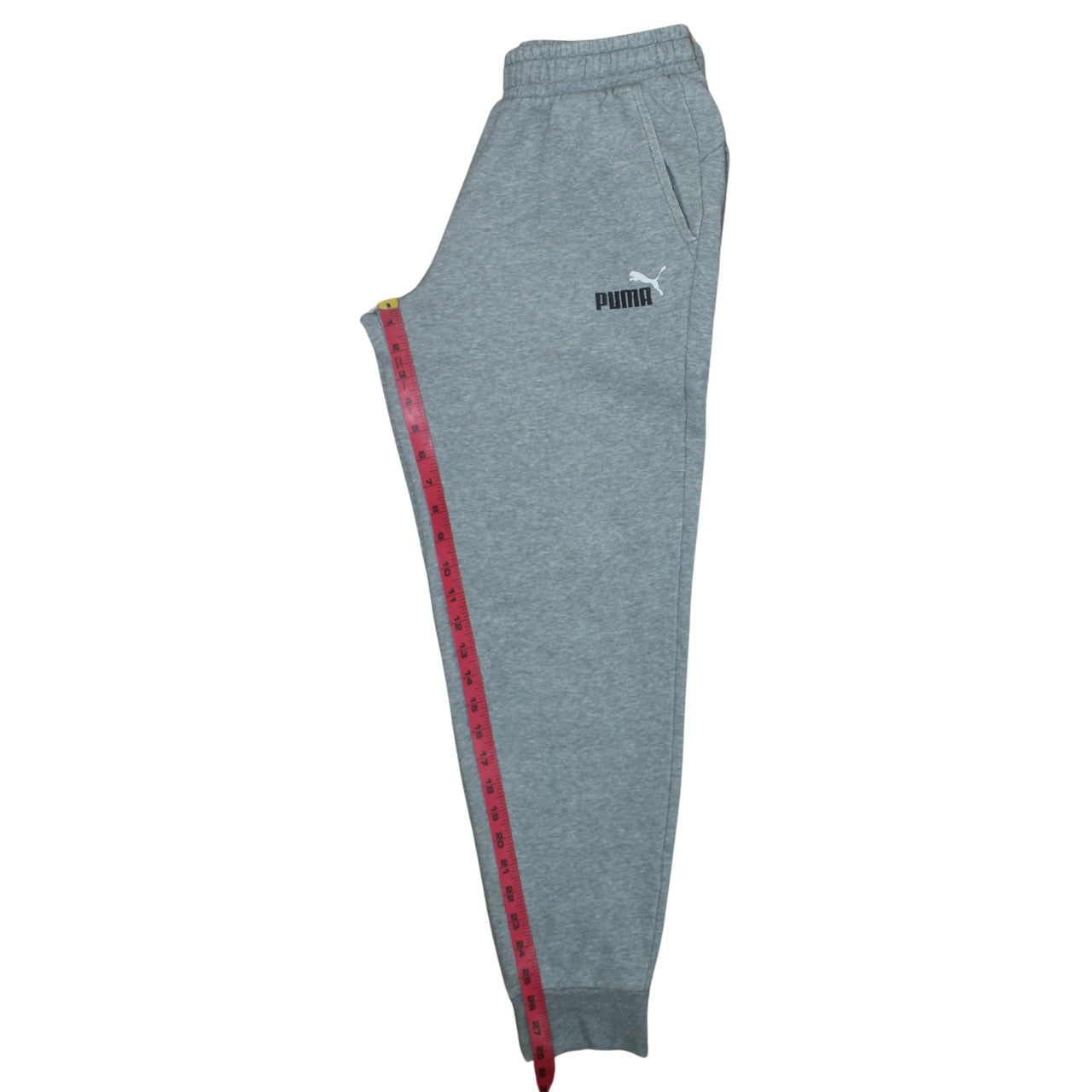 Mens UK Size M PUMA Regular Fit Sweatpants Grey Trousers