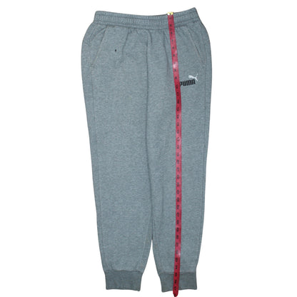 Mens UK Size M PUMA Regular Fit Sweatpants Grey Trousers