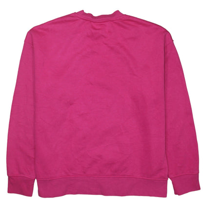 Womens UK Size 10/12 Disney Pink Pullover Sweatshirt