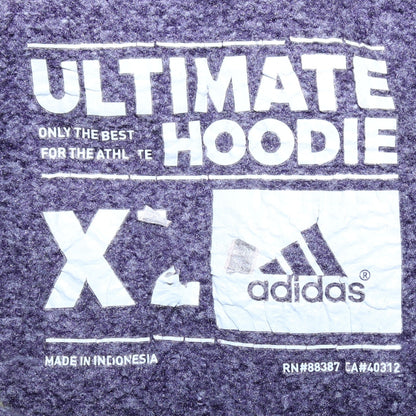 Womens UK Size XL adidas Purple Pullover Hoodie
